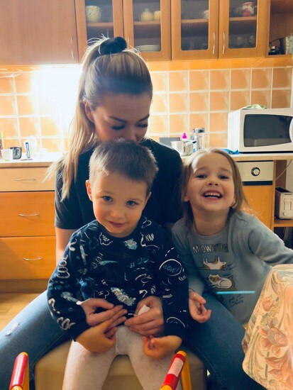 Fotografie Anastasiya Novik: Na kočárek pro mého nemocného synka