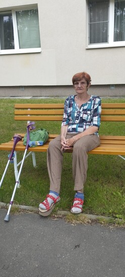 Fotografie Marcela Petrovová: Abych mohla ještě občas ven z domova seniorů