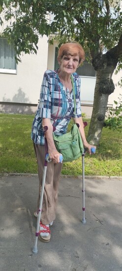 Fotografie Marcela Petrovová: Abych mohla ještě občas ven z domova seniorů